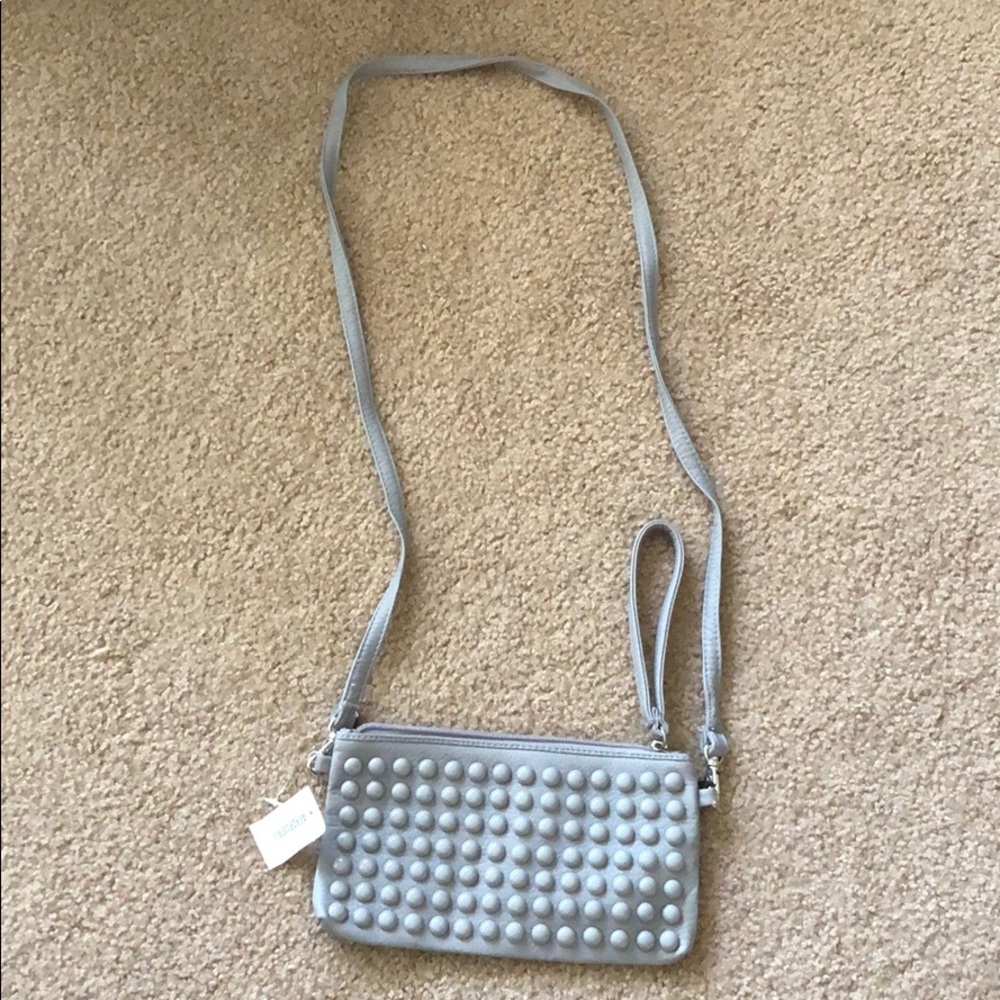 Grey Crossbody purse